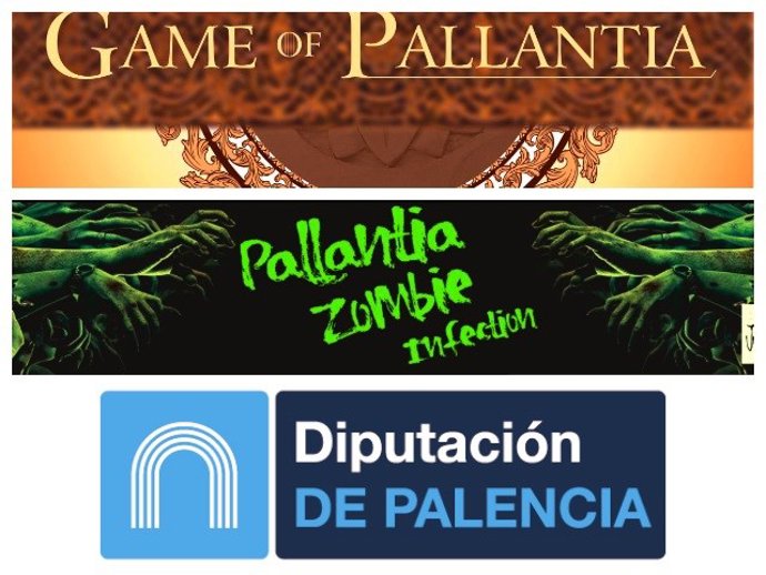 Carteles de los dos juegos programados por Diputación de Palencia.