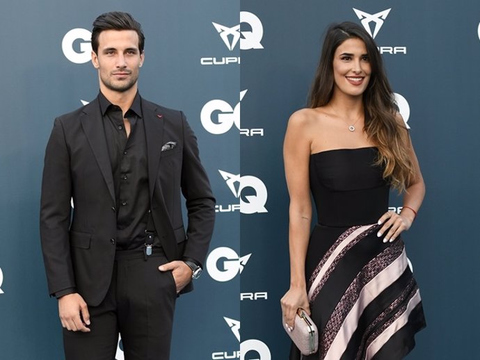 Lidia Torrent y Jaime Astrain en la fiesta con motivo de su 25 aniversario de la revista masculina GQ