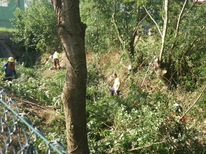 Limpieza cauce ríos en Selaya