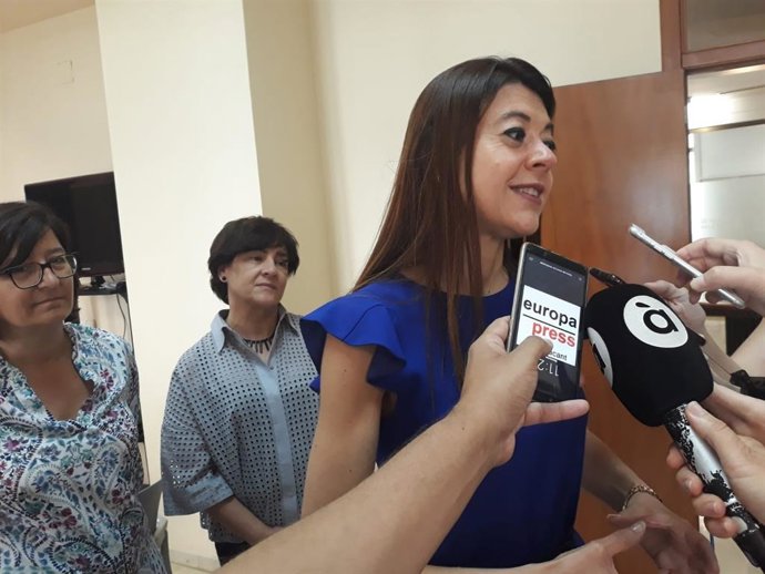 Carolina Pascual, este miércoles.