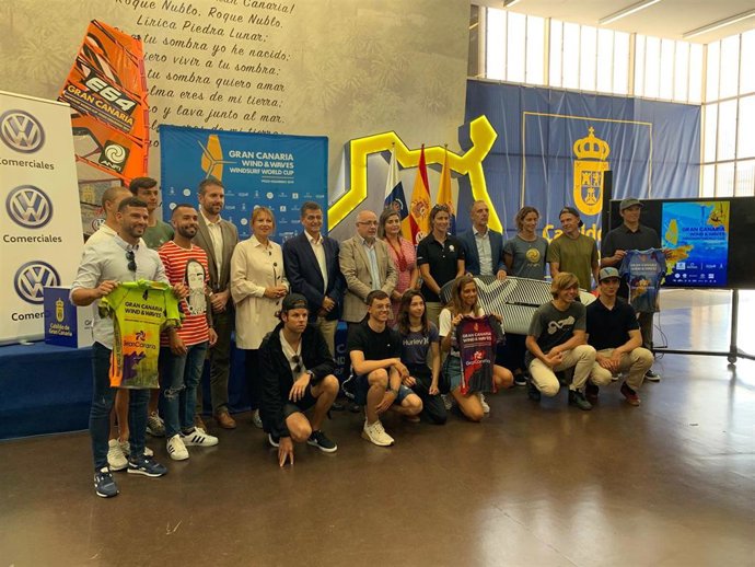 Presentación del Campeonato del Mundo de Windsurf de Gran Canaria