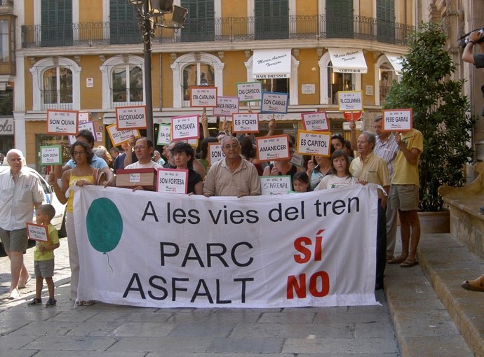Manifestació d'ARCA el 2006. Imatge d'arxiu. 
