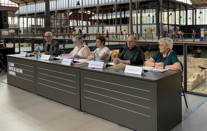 Presentación del proyecto 'Arqueoborn' en El Born Centre de Cultura i Memria
