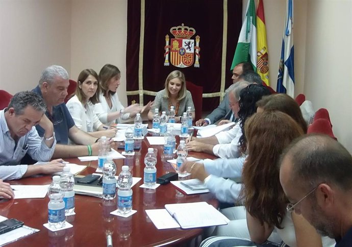 La subdelegada del Gobierno en Huelva, Manuela Parralo, preside la comisión de flujos migratorios.