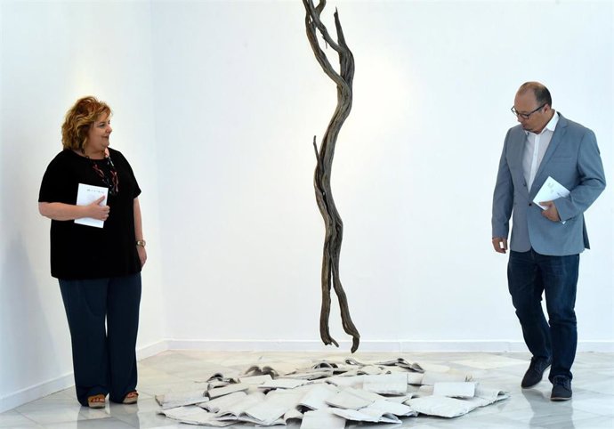 Una de las obras de la muestra 'Jugar con las cenizas'