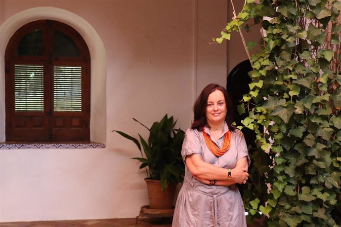 La arteterapeuta María Antonia Hidalgo en los cursos de verano de la UPO en Carmona