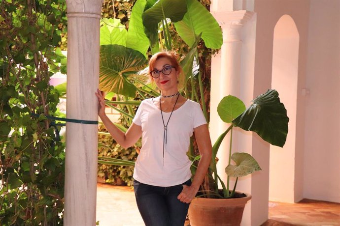 La actriz Mercedes Hoyos en los cursos de verano de la UPO en Carmona