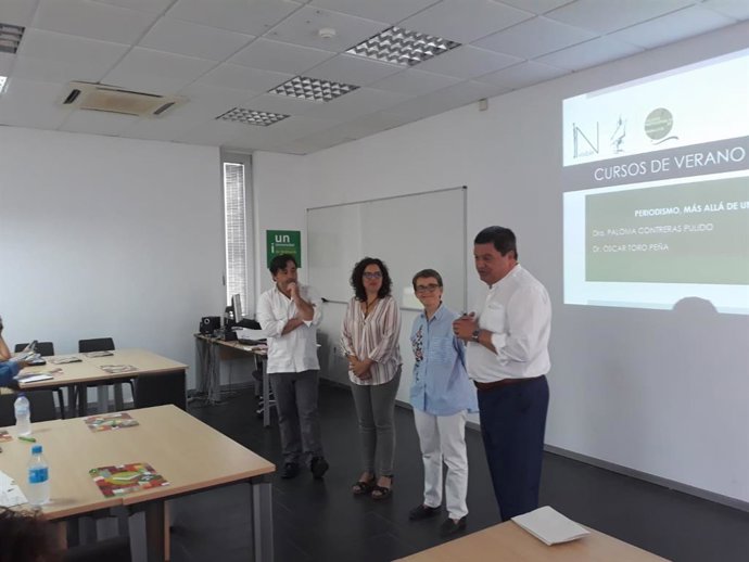 El director de la UNIA, Agustín Galán, inaugura el curso en La Rábida