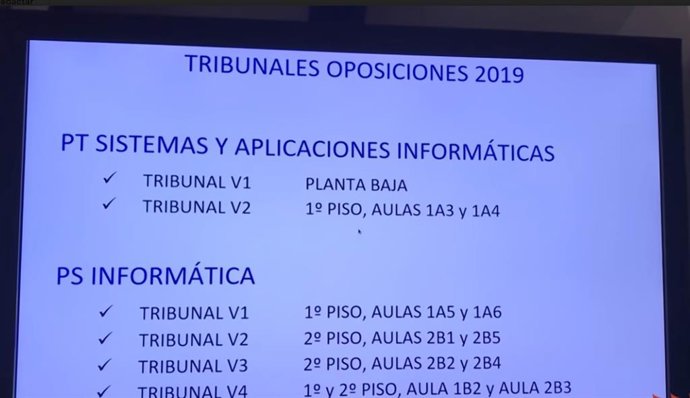 Imagen recurso tribunales oposiciones docentes