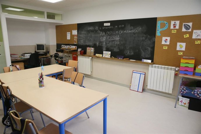 Colegio, clase, aula, infantil, escolar