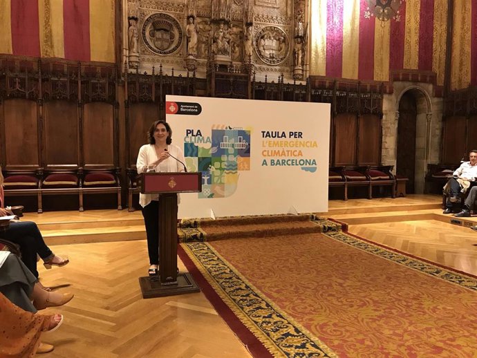 La alcaldesa de Barcelona, Ada Colau.