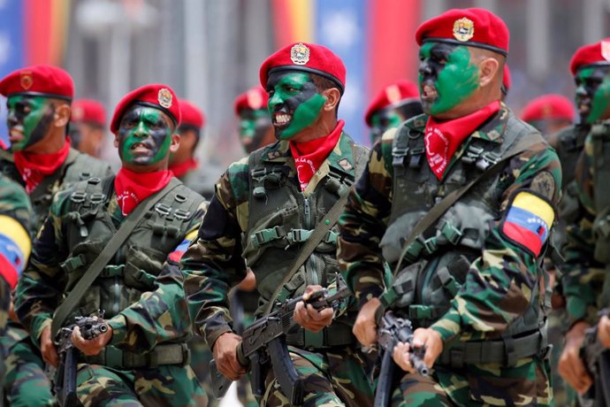 Militares venezolanos