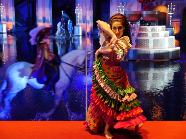 Irene Prieto, miembro de un elenco de más de 150 actores y actrices que darán vida a 'El Sueño de Toledo', espectáculo que servirá como pistoletazo de salida a Puy du Fou España