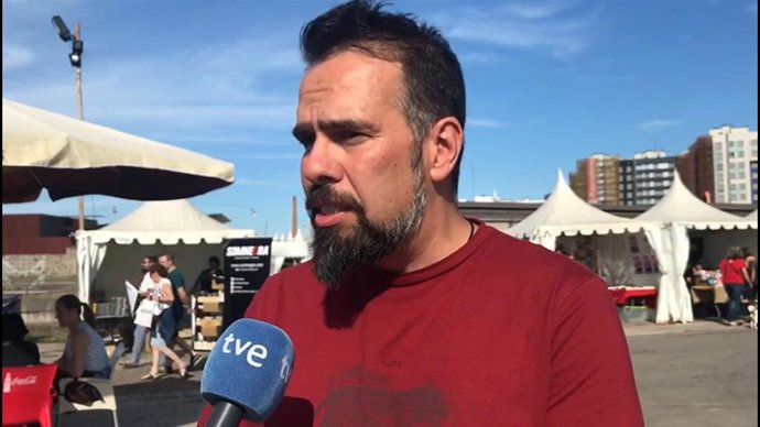 El secretario general de CCOO De Asturias, José Manuel Zapico.