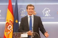 Casado ve una actitud "responsable" en Cs y Vox y confía en que haya investiduras en Murcia y Madrid en breve