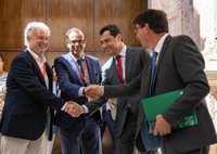 Bosquet preside la toma de posesión del director de la RTVA y los miembros de su Consejo de Administración y del CAA