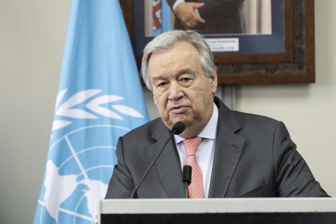 El secretario general de Naciones Unidas, António Guterres