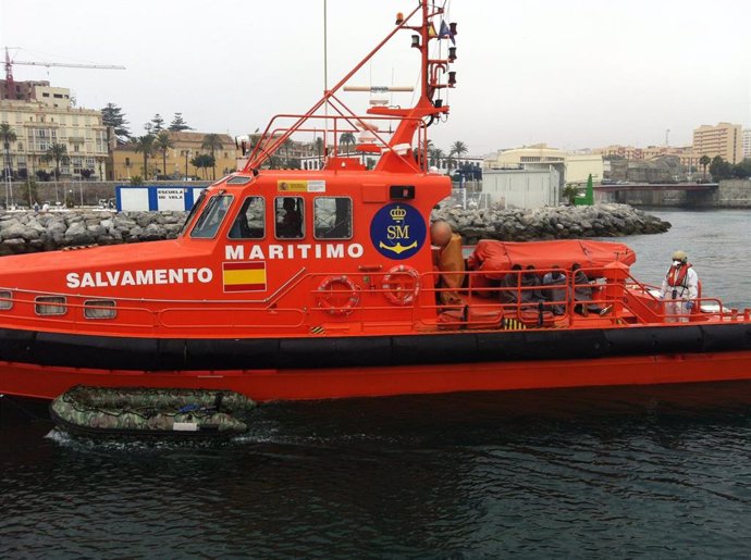 Embarcación Salvamar Gadir, con sede en Ceuta