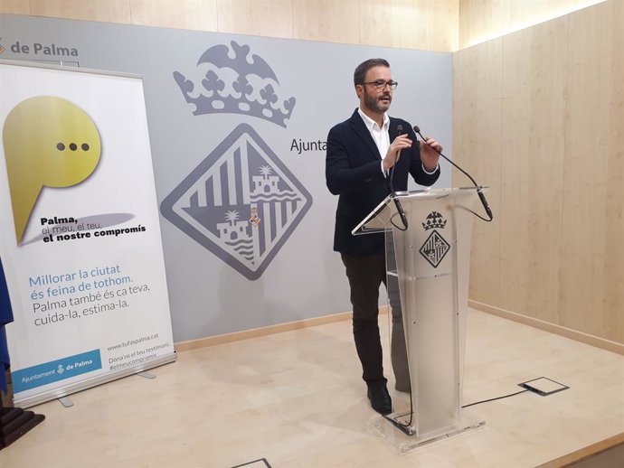 L'alcalde de Palma, José Fila, en una imatge d'arxiu