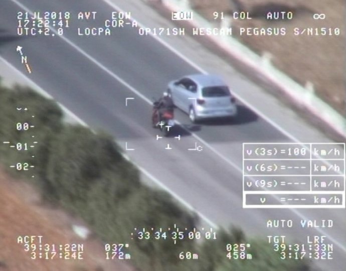 Imatge captada per el radar 'Pegasus' el 2018.