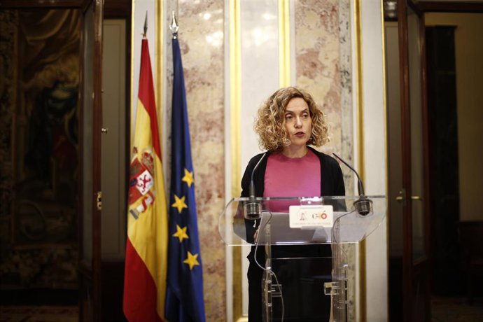 La presidenta del Congreso de los Diputados, Meritxell Batet