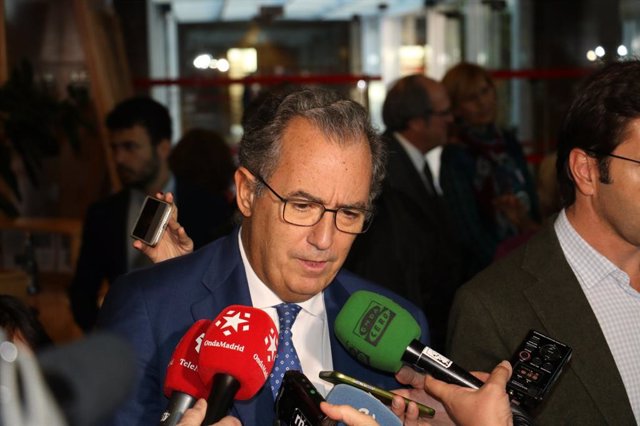 El portavoz de PP en la Asamblea de Madrid, Enrique Ossorio