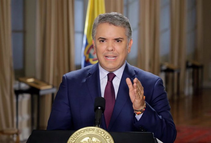 El presidente de Colombia, Iván Duque