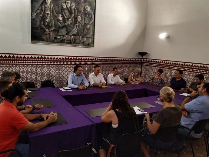 Reunión con las asociaciones de patrimonio