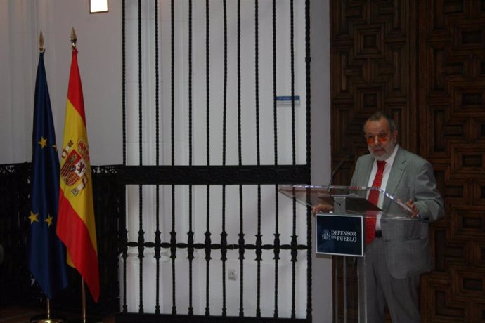 El Defensor del Pueblo, Francisco Fernández Marugán, en una imagen de archivo