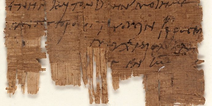 Un papiro egipcio resulta ser la carta cristiana más antigua conocida