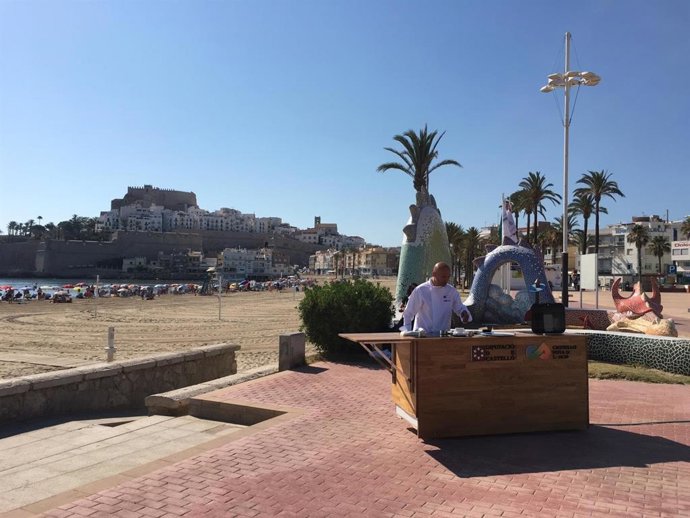 Peñíscola acoge el rodaje de un programa de la televisión de Bulgaria