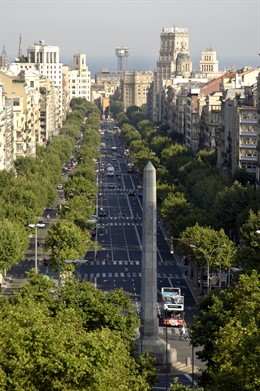 Paseo de Grcia de Barcelona