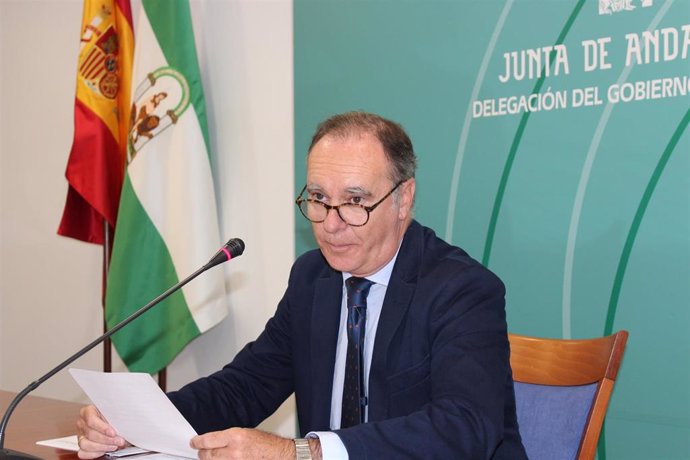 El delegado de Empleo en Huelva, Antonio Augustín.