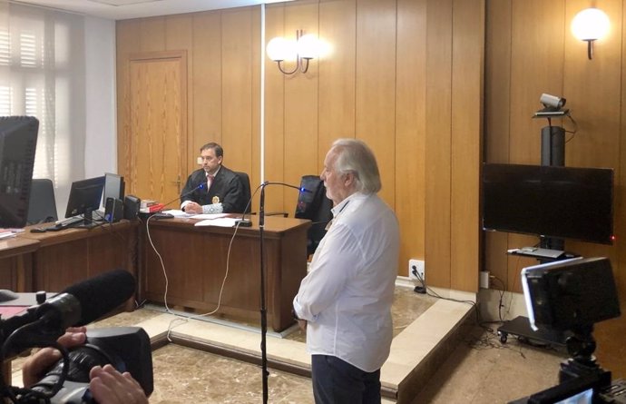 L'empresari Bartolomé Cursach declarant en el judici per insultar el jutge Penalva