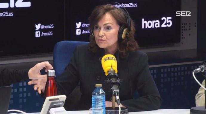 Entrevista en la Cadena Ser a la vicepresidenta del Gobierno, Carmen Calvo