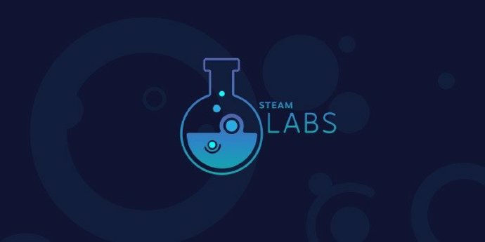 Logo de Steam Labs, la sección de pruebas de Steam