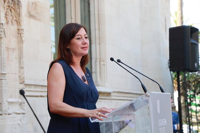 La presidenta balear, Francina Armengol, en una imatge d'arxiu. 