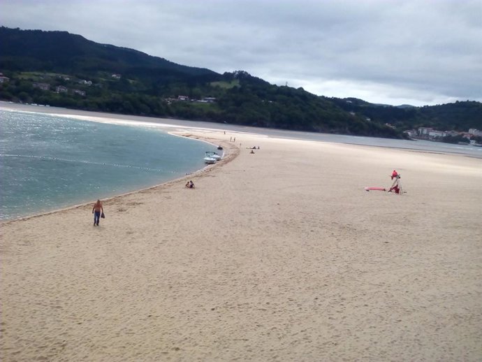 Playa en Urdaibai