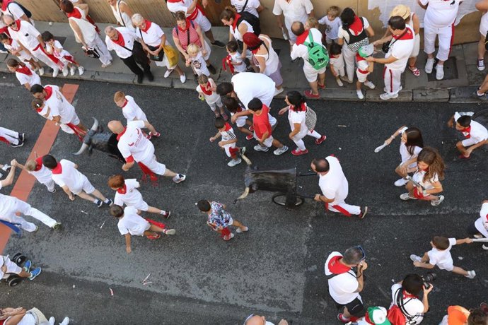 Encierro 'txiki' de los Sanfermines de 2019.