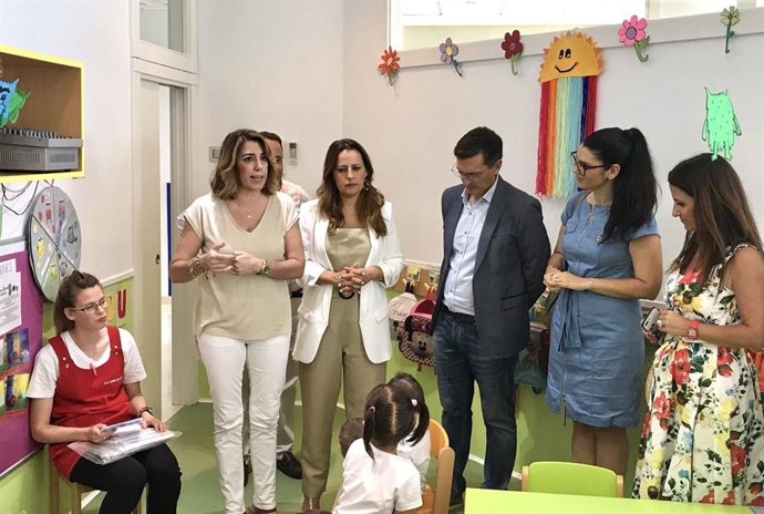 Susana Díaz, en Almería