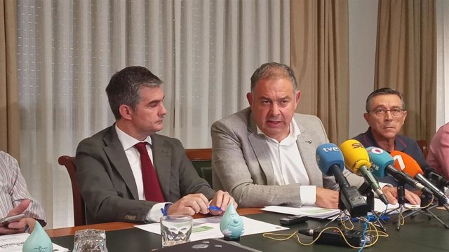 Lucas Jiménez y Miguel Ángel del Amor, en rueda de prensa