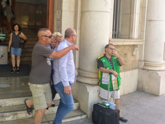 La acusada por el atropello mortal en Sa Rpita acude a los juzgados de Avenida Alemania