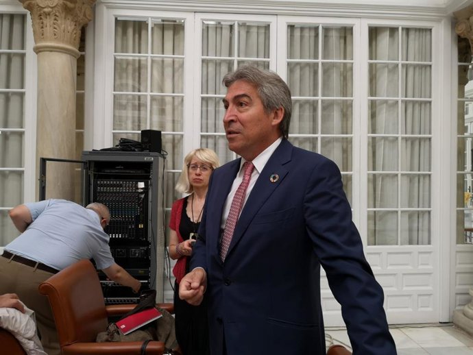 El delegado del Gobierno en Andalucía en funciones, Lucrecio Fernández