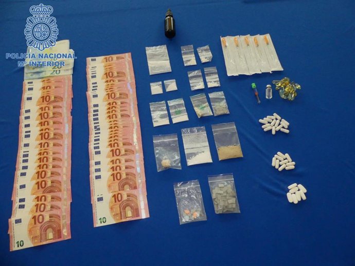 Droga incautada a un ciudadano en Ibiza