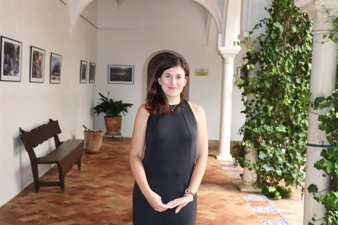 La coach Marina Díaz-Jargüín en los cursos de verano de la UPO en Carmona