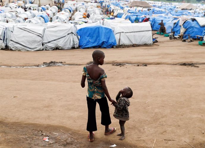 RDCongo.- Mueren más de cien niños en dos meses en un campamento de desplazados 