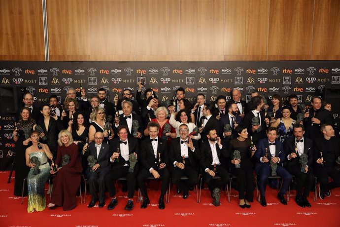 Premiados en los Goya 2019 