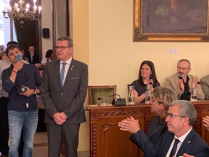 El nou president de la Diputació de Lleida, Joan Talarn (ERC).