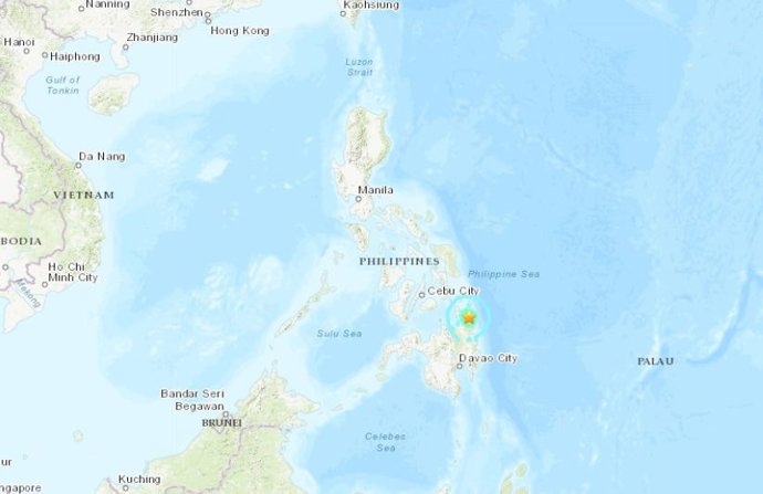Terremoto en el sur de Filipinas