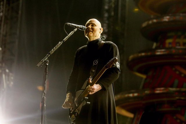 Billy Corgan, cantante de The Smashing Pumpkins actúa en el Mad Cool Festival 2019 en el IFEMA de Madrid.